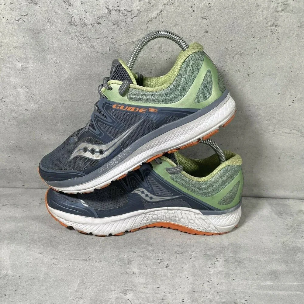 SAUCONY Womens EVERRUN GUIDE ISO Green‎ RUNNING SHOES Size 9 ~ S10415-3
